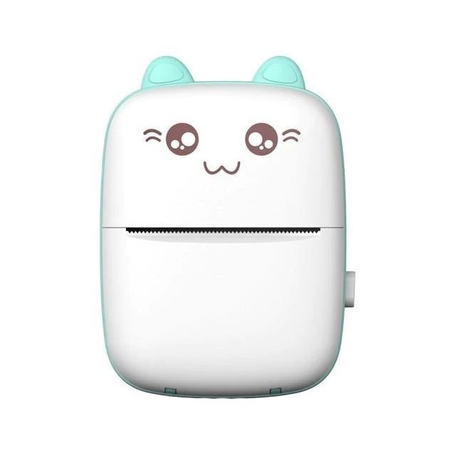 پرینتر حرارتی بی مدل Mini Printer طرح گربه