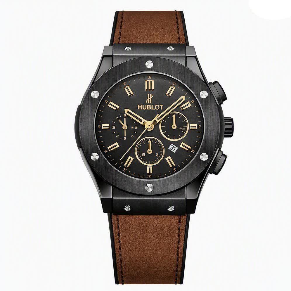 ساعت مچی مردانه هابلوت HUBLOT قهوه ای