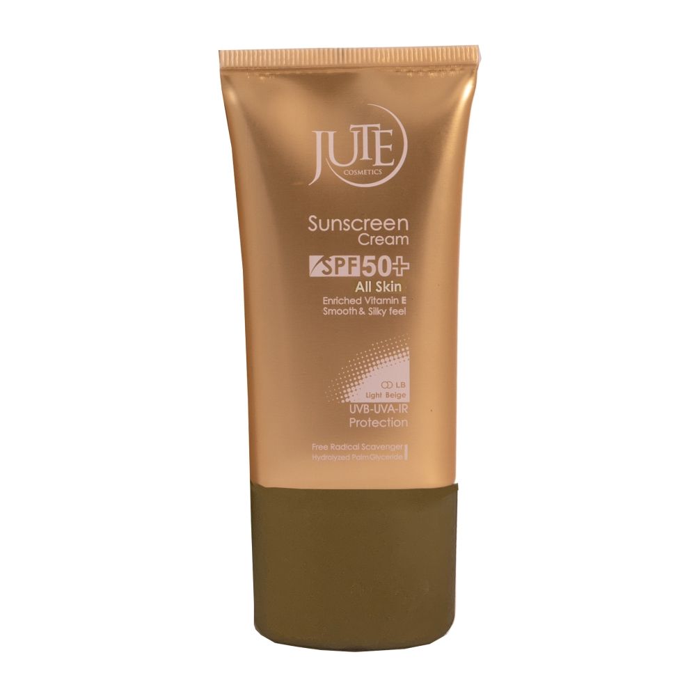 ضد آفتاب بی رنگ SPF50 انواع پوست 40 میل بژ روشن ژوت