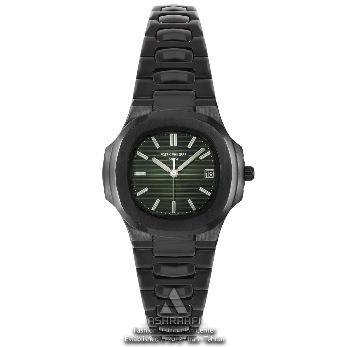 ساعت زنانه پتک فیلیپ ناتیلوس Patek Philippe Nautilus Black-Gr2