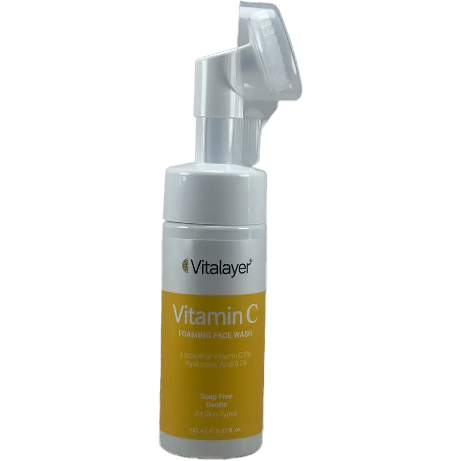 فوم شستشو صورت ویتالیر مدل Vitamin C – روشنکننده و آنتیاکسیدان – 150 میلیلیتر