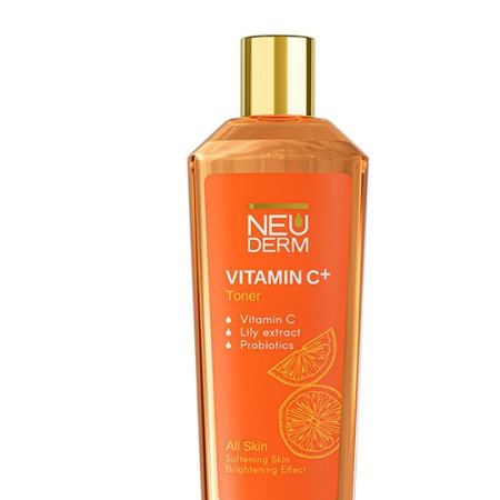 تونر صورت نئودرم حاوی +Vitamin C مناسب پوست نرمال تا خشک