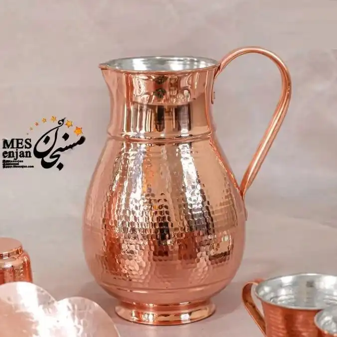 پارچ خمره ای مسی