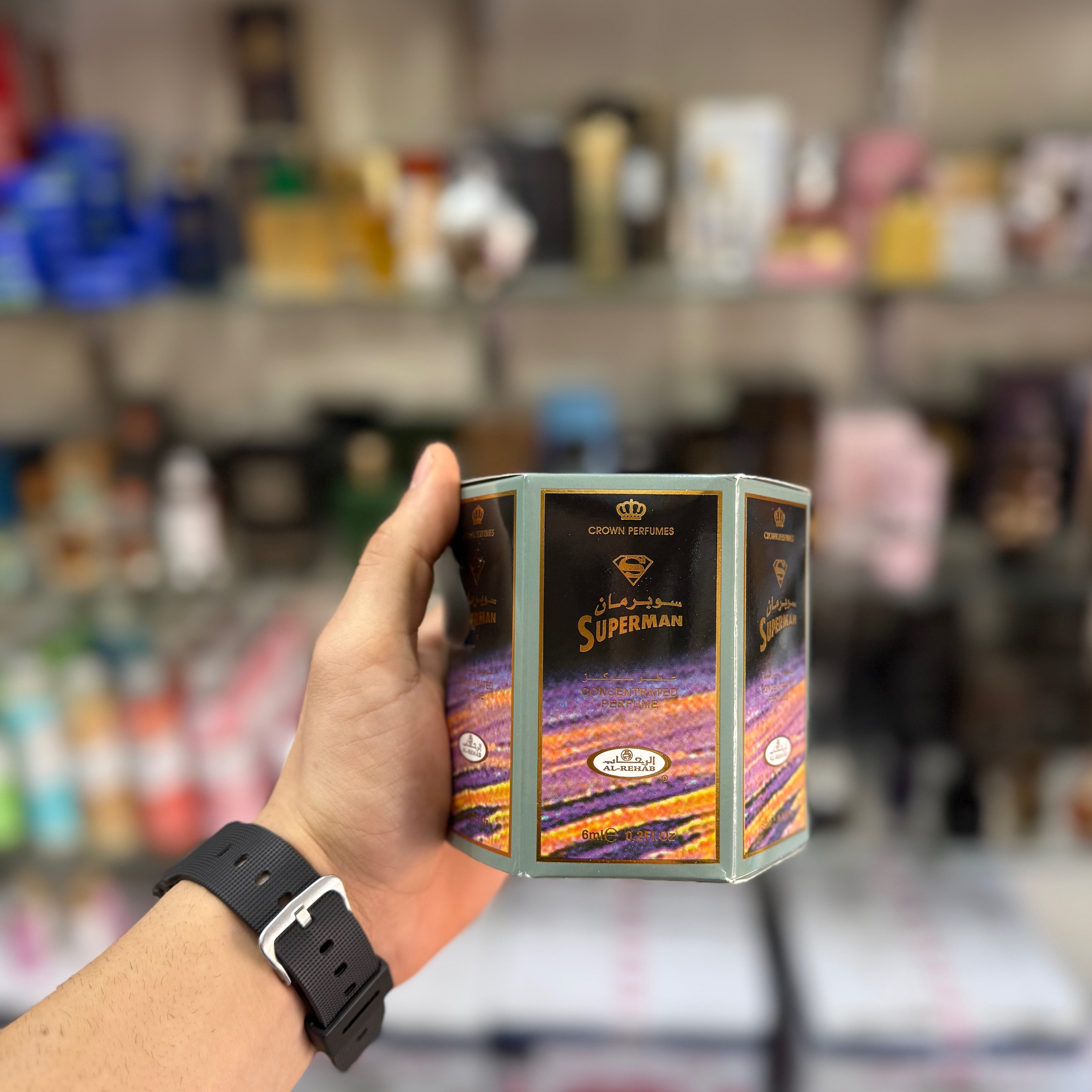 عطر قلمی الرحاب مدل سوپرمن اصلی