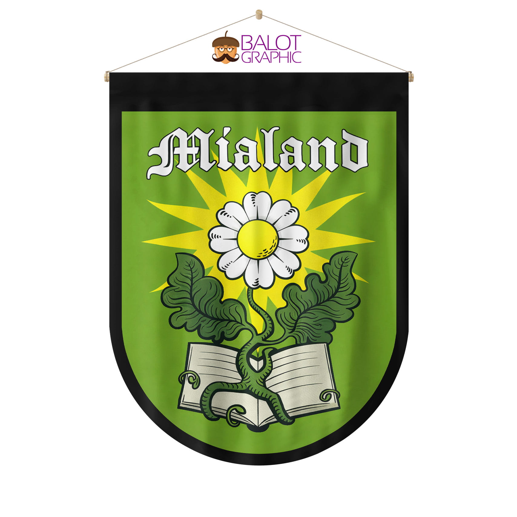 پرچم دیواری میالند Mialand