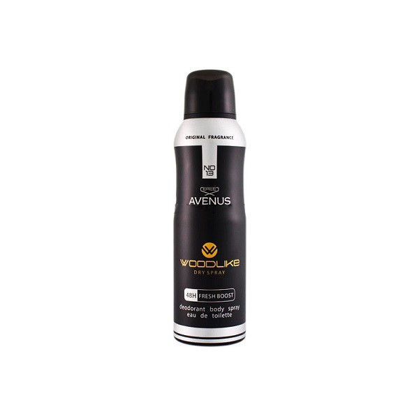 اسپری بدن مردانه وودلایک مدل اونتوس حجم 200 میل