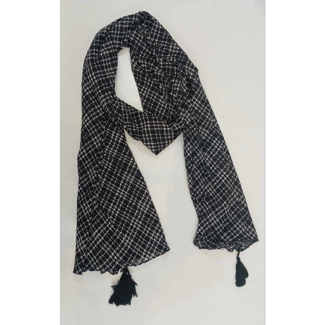 شال نخی طرحدار کد88068/13