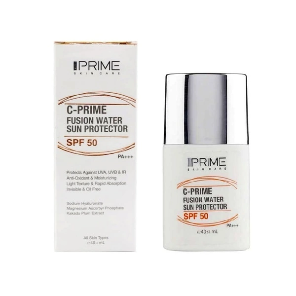 فلویید ضد آفتاب فیوژن واتر ویتامین سی پریم 40 میل SPF50