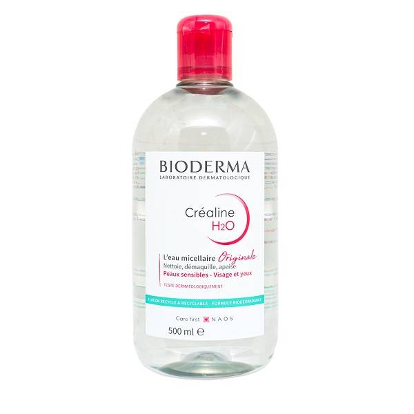 میسلار واتر بایودرما Sensibio H2O مناسب پوست حساس حجم 500میل