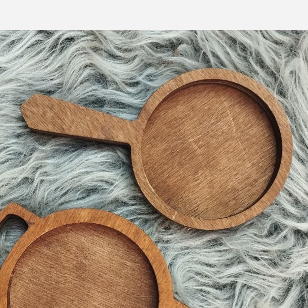 جای روغنی و زیر لیوانی چوب روس ضدآب