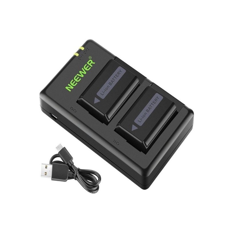 شارژر و باتری دوربین Neewer NP-FW50 Batttery Charger For Sony