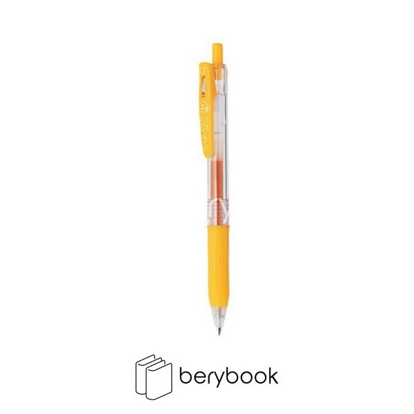 zebra / sarasa / ساراسا / خودکار / Yellow / زرد / فشاری / 0.7