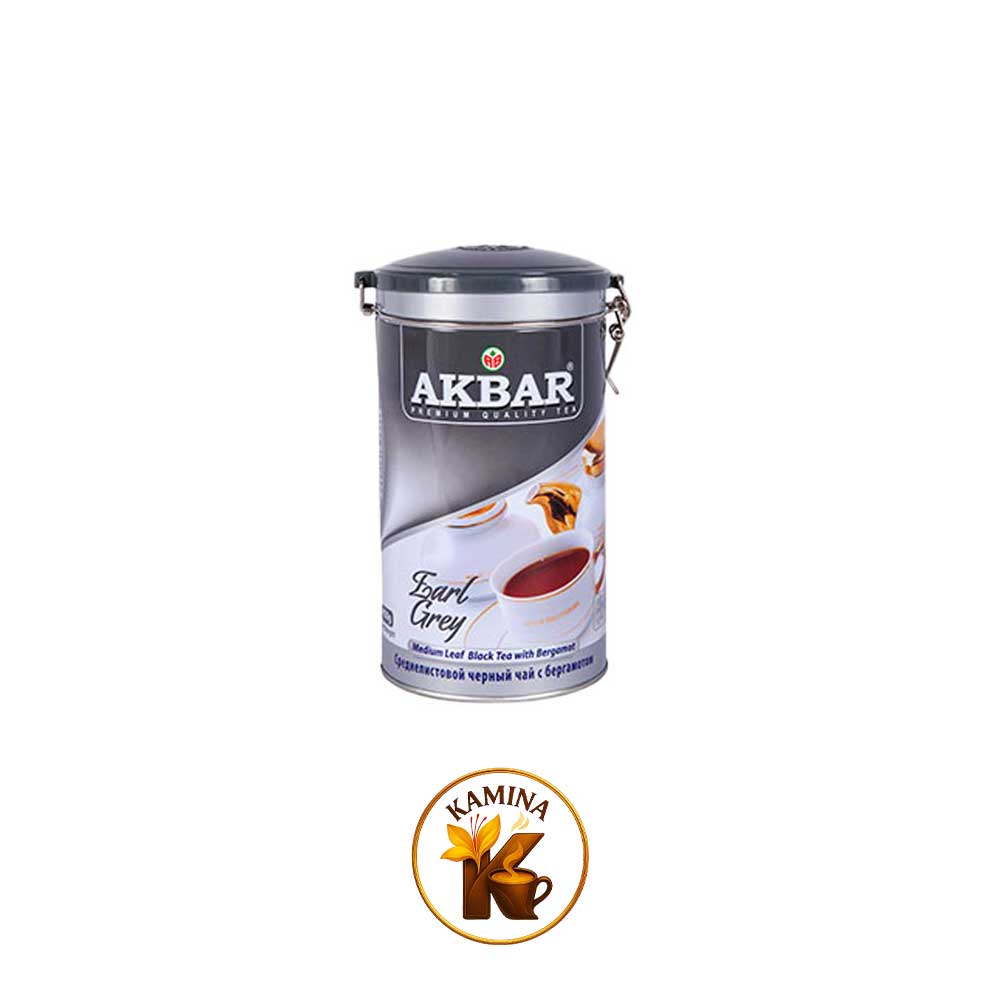 چای ارلگری مخصوص قوطی اکبر 450گرمی