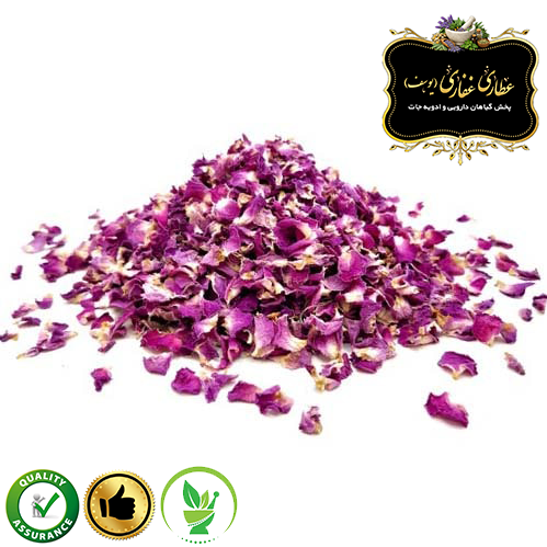 پر گل سرخ گل محمدی اصل تبریز با خواص قوی ضد التهاب و ضد سرطان وتقویت کننده قوی سیستم ایمنی