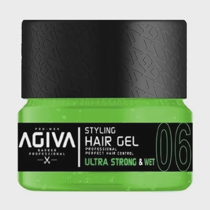 ژل مو آگیوا شماره 06 مدل ULTRA STRONG حجم 200 میل