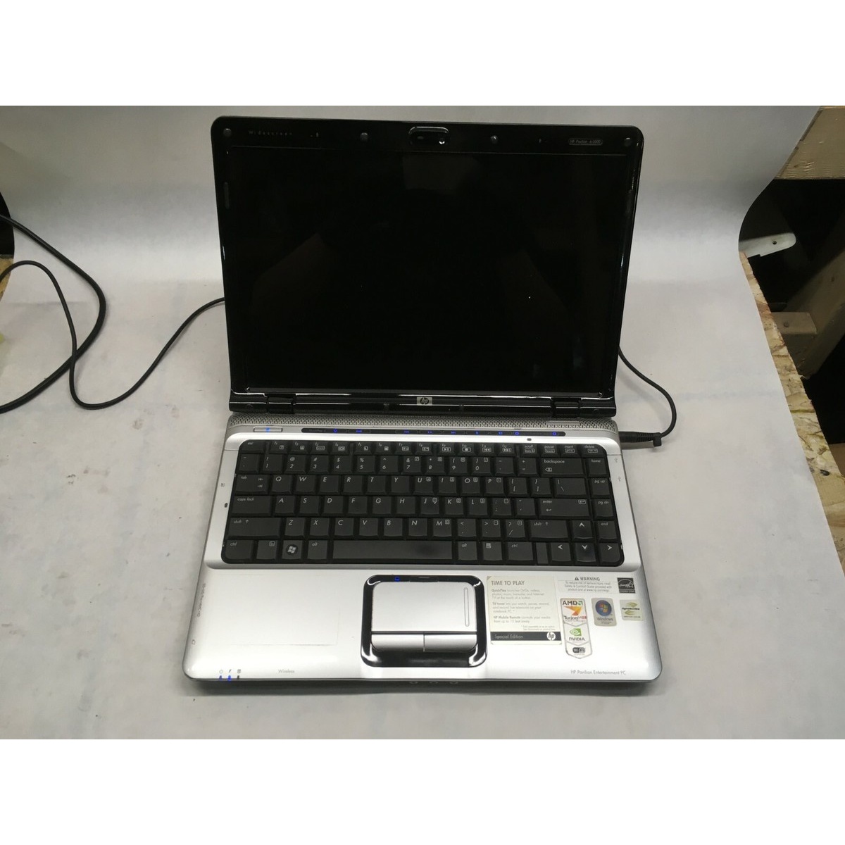 قاب کامل همراه ال سی دی لپ تاپ HP Pavilion DV2000