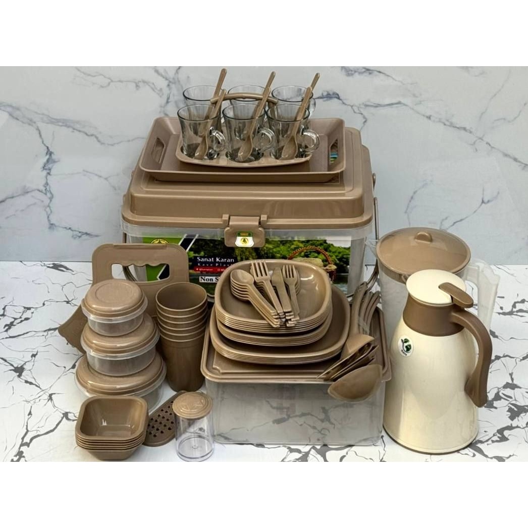 سرویس مسافرتی پیک نیک 90پارچه صحرا