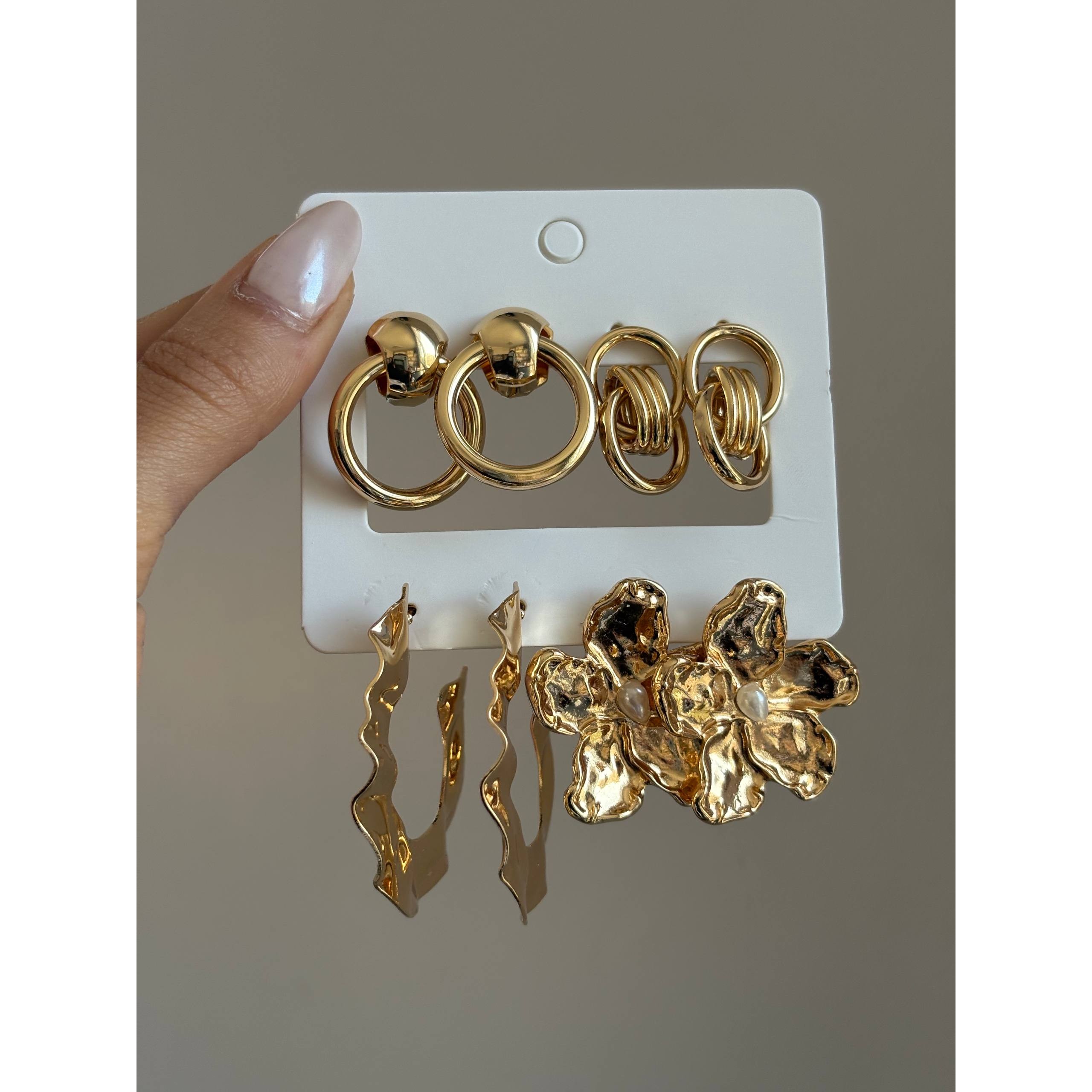 پک گوشواره 4 جفتی کد 5