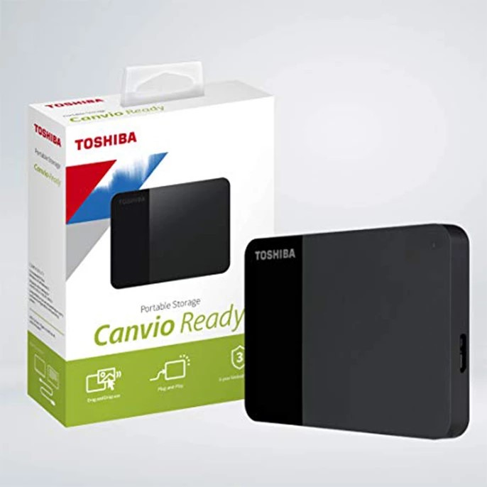 هارد اکسترنال توشیبا مدل Canvio Ready با ظرفیت 1 ترابایت