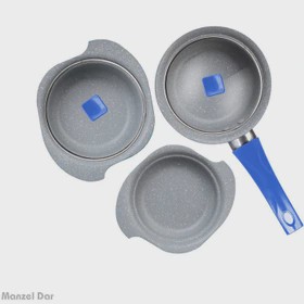 سرویس قابلمه نالینو مدل Elisa 5 پارچه گرانیتی نچسب سایز 12