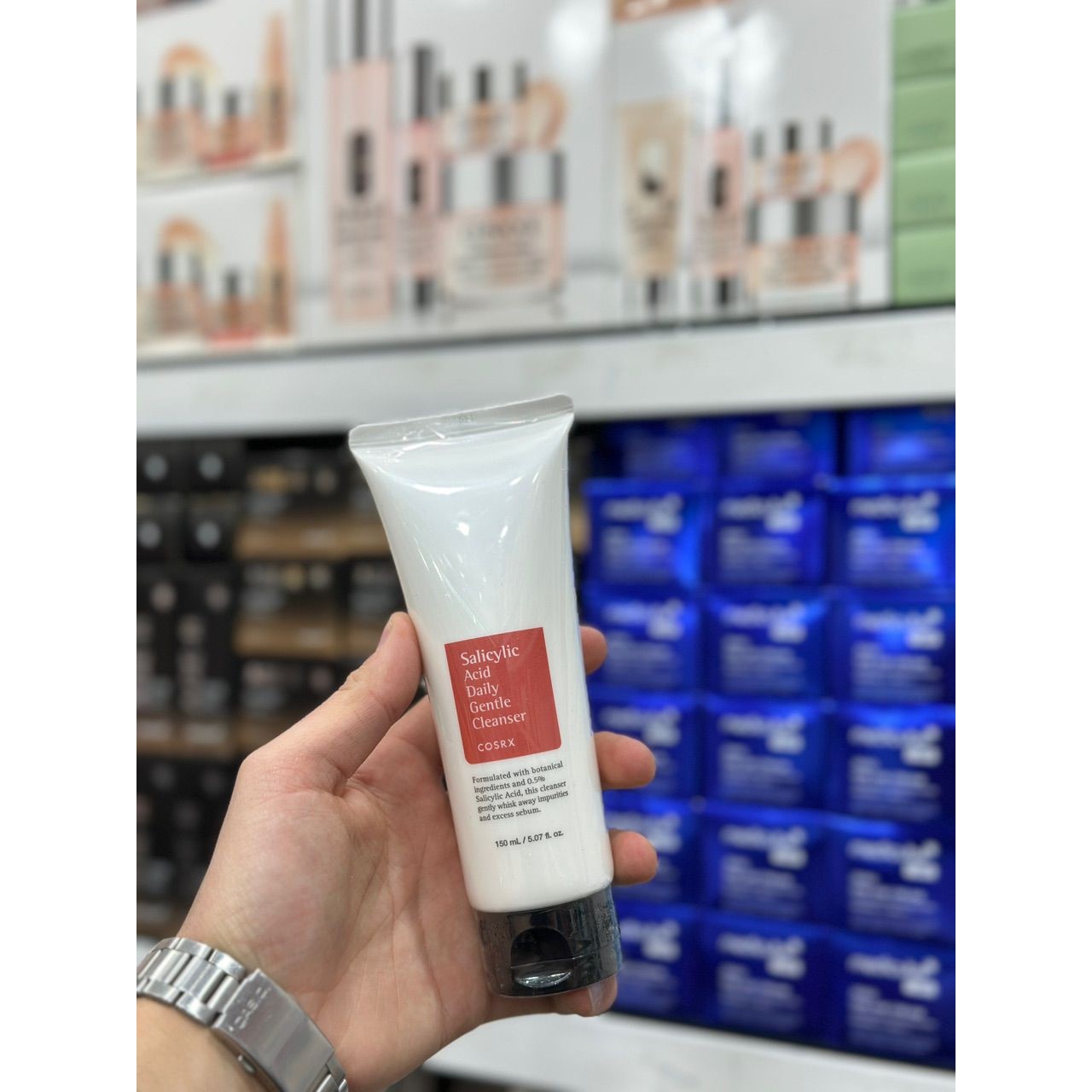 فوم شستشو کوزارکس حاوی سالیسیلیک اسید مناسب پوست چرب حجم 150 میل Cosrx Cleansing Foam Containing Salicylic Acid For O...