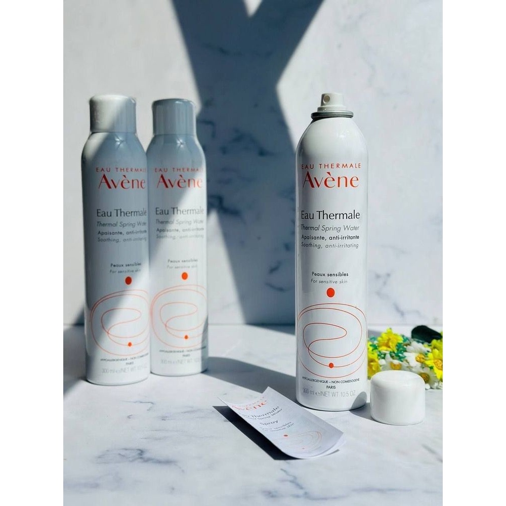 اسپری آب اون Avene اورجینال ساخت فرانسه آبرسانی فوری به پوست حاوی آب چشمه آب گرم اون در فرانسه استریل شده ترمیم کننده...