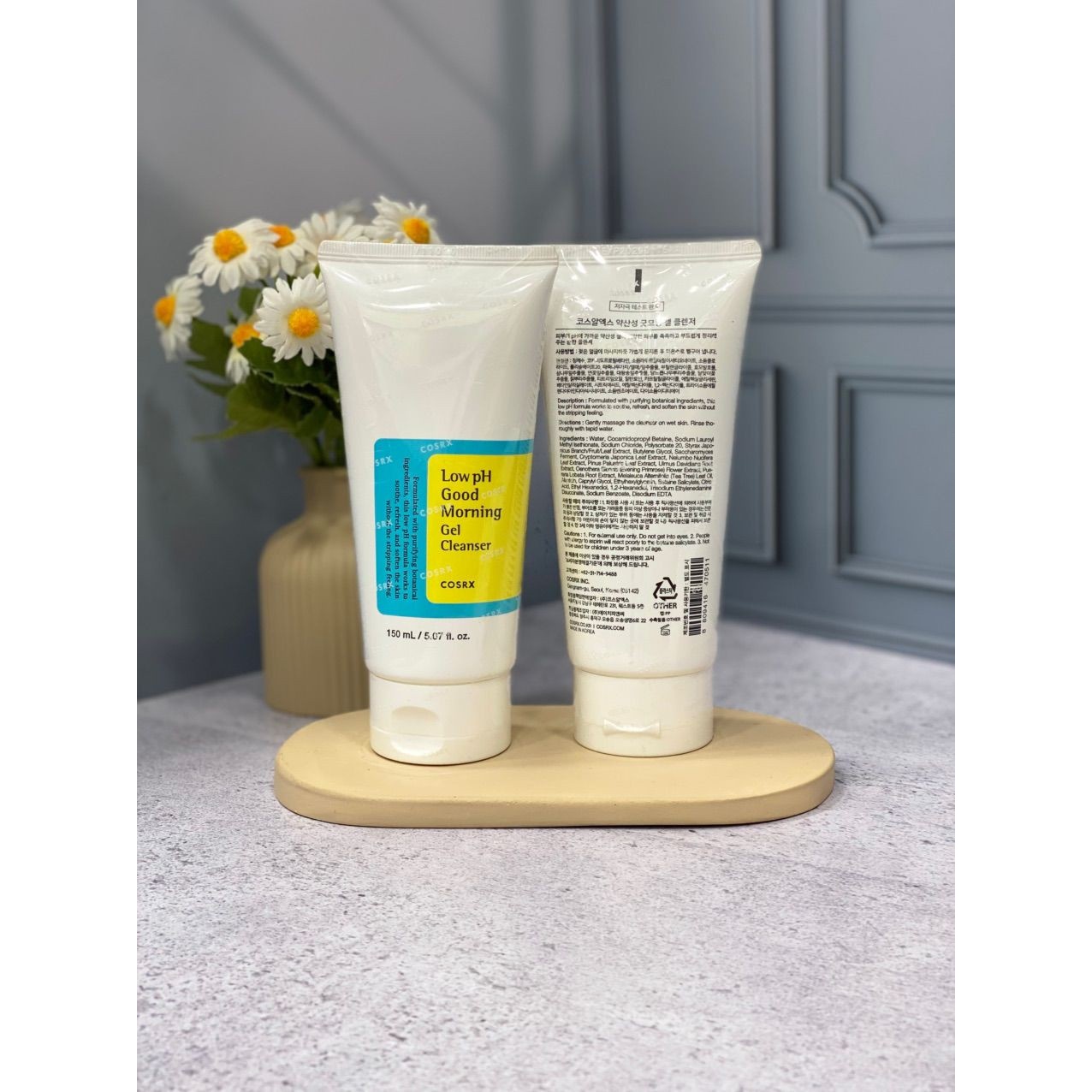 فوم گود مورنینگ کوزارکس Cosrx Low pH Good Morning Gel شستشوی صورت گود مورنینگ کزارکس برند کوزارکس Cosrx بافت ژلی تنظی...
