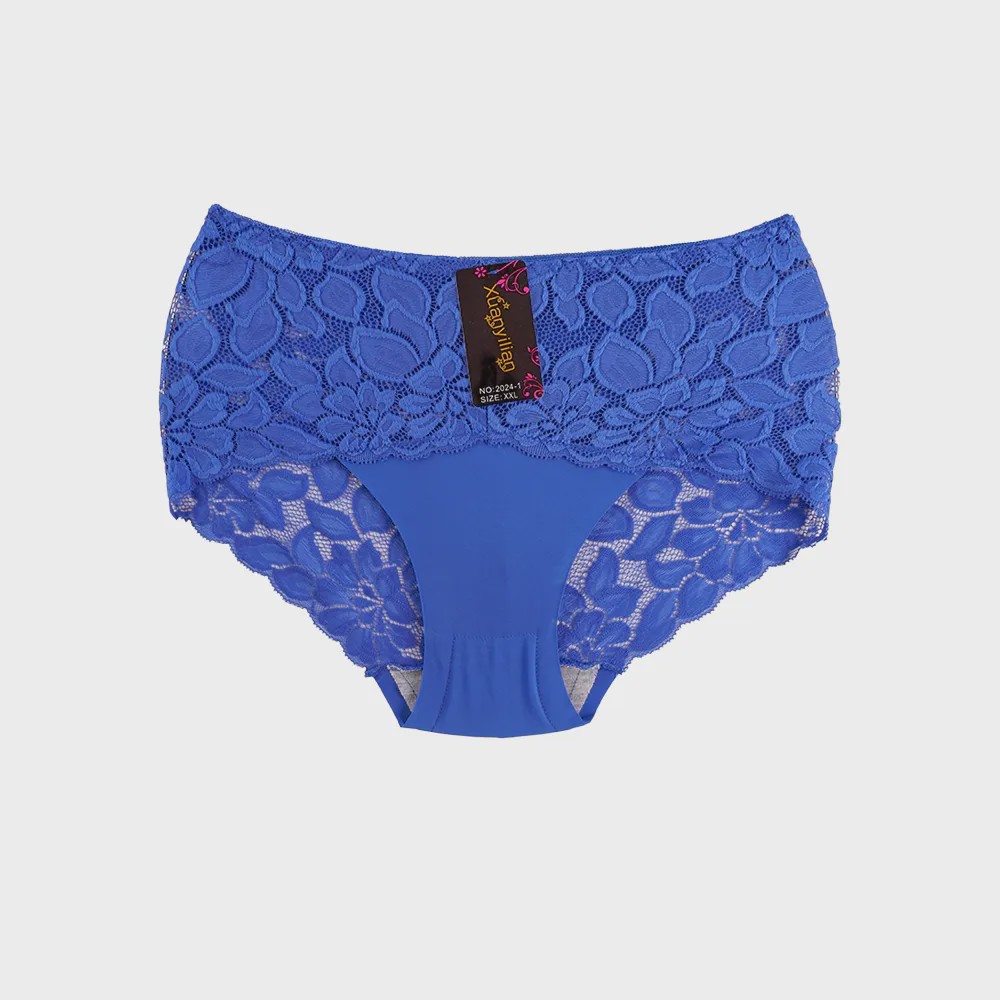 شورت اسلیپ زنانه دانتل و لیزری بغل پهن سایز 2XL 3XL 4XL