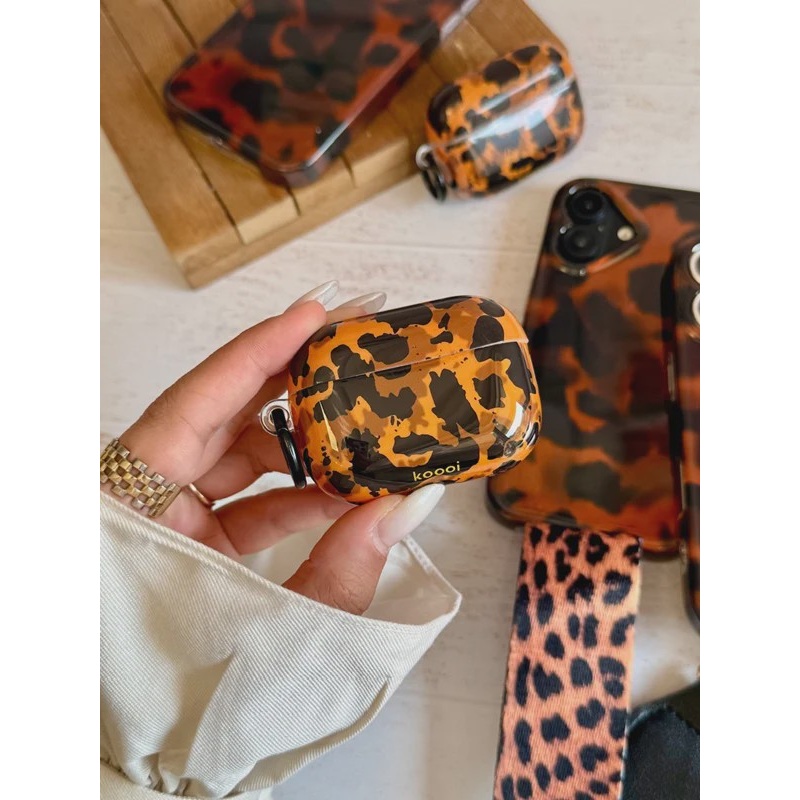 ایرپاد ست قاب Leopard Flame