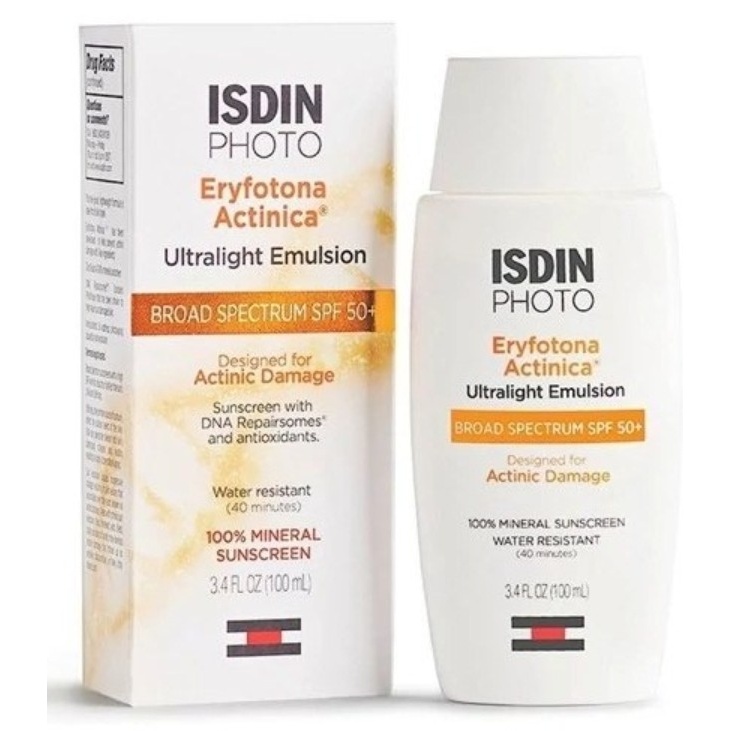 ضدآفتاب ترمیم کننده ایزدین Zinc Oxide SPF 50 حجم 100 میل