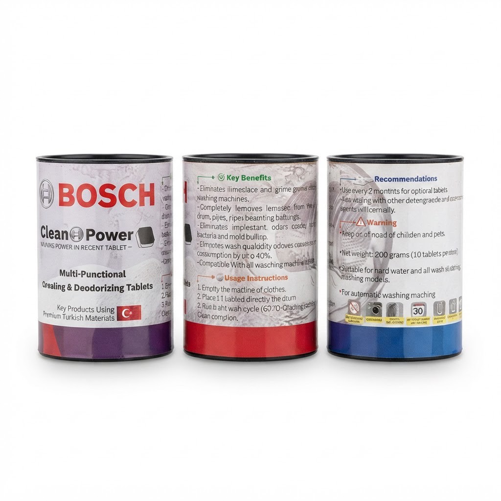 جرم گیر لباسشویی Clean Power بوش Bosch 10 عددی درجه یک و قدرتمند