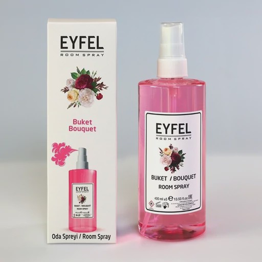 اسپری خوشبوکننده ایفل مدل دسته گل (َBouquet) اصل ترکیه حجم 400 میلی لیتر