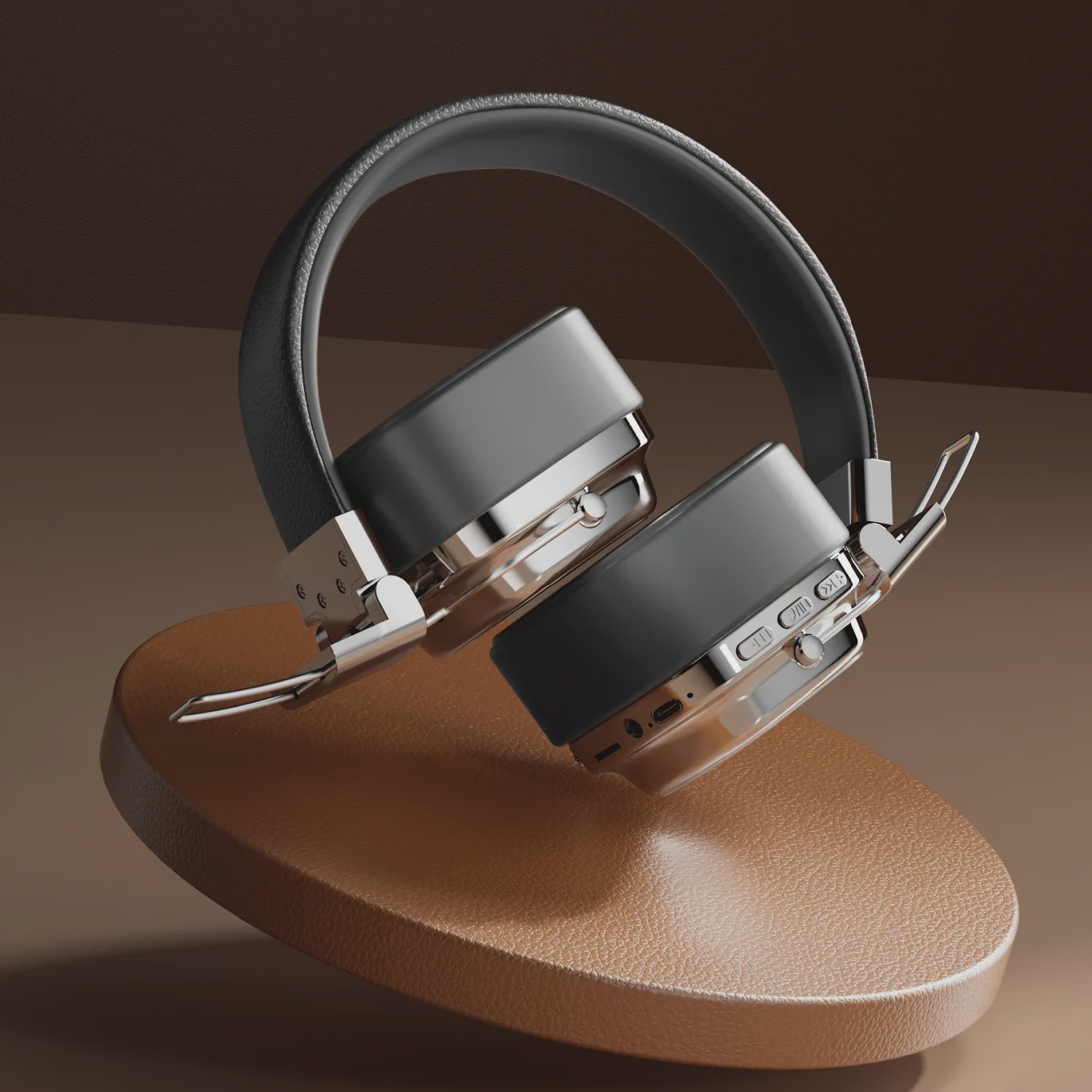 هدفون بی سیم Porodo Soundtec Vintage PD-STWLEP037