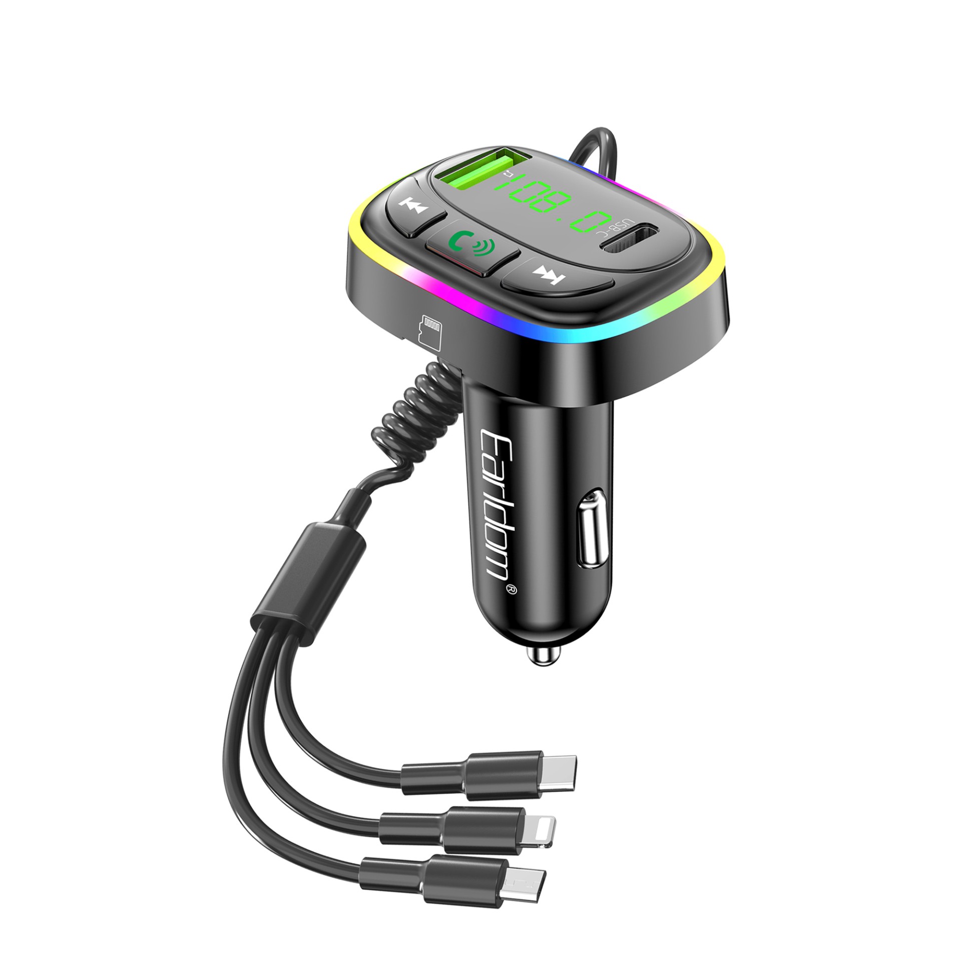 شارژر فندکی FM Player بلوتوثی Earldom ET-M105