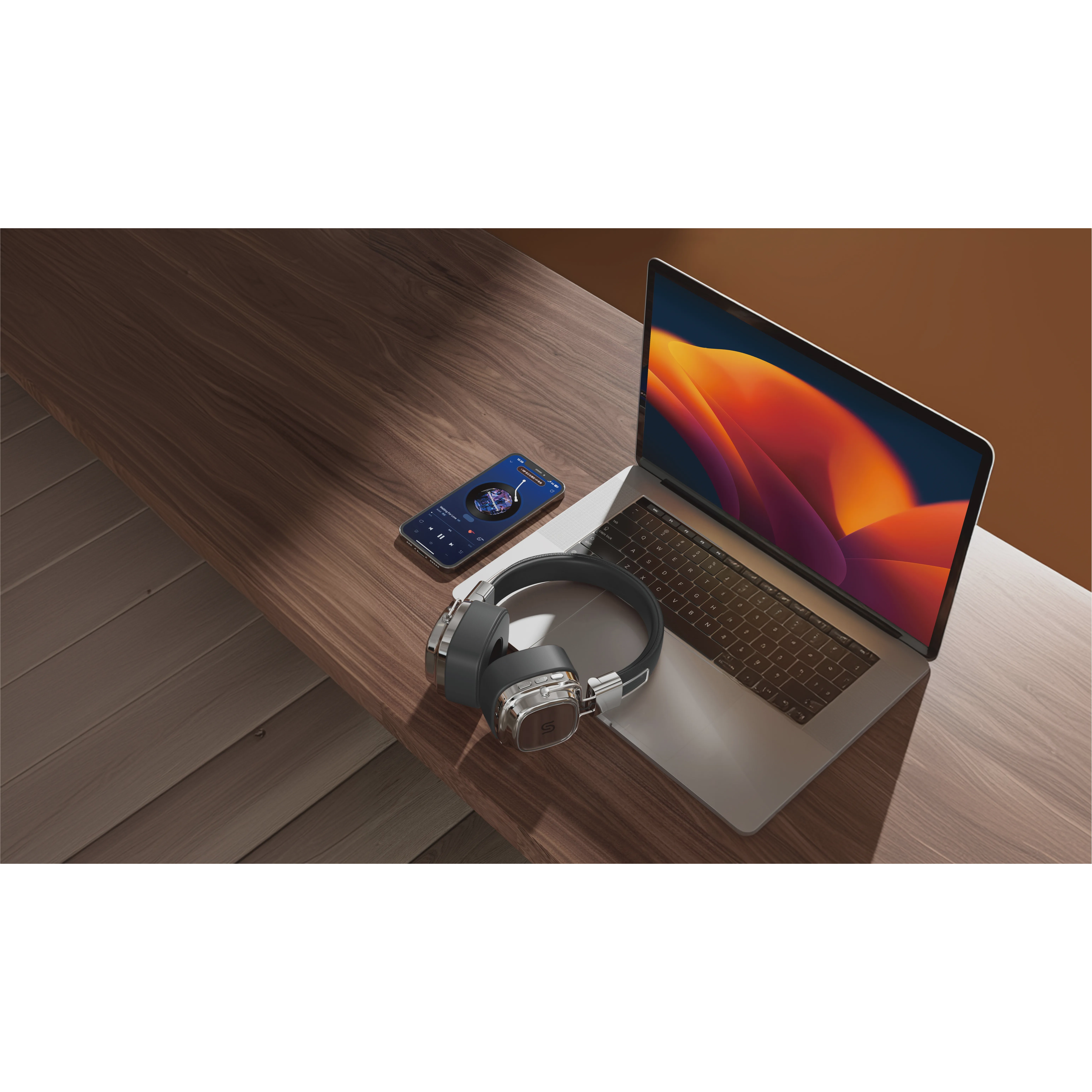 هدفون بی سیم Porodo Soundtec Vintage PD-STWLEP037