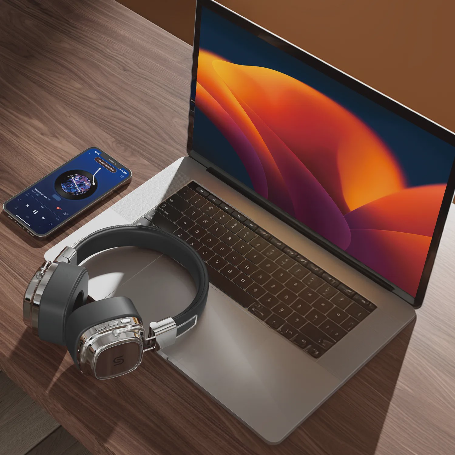 هدفون بی سیم Porodo Soundtec Vintage PD-STWLEP037