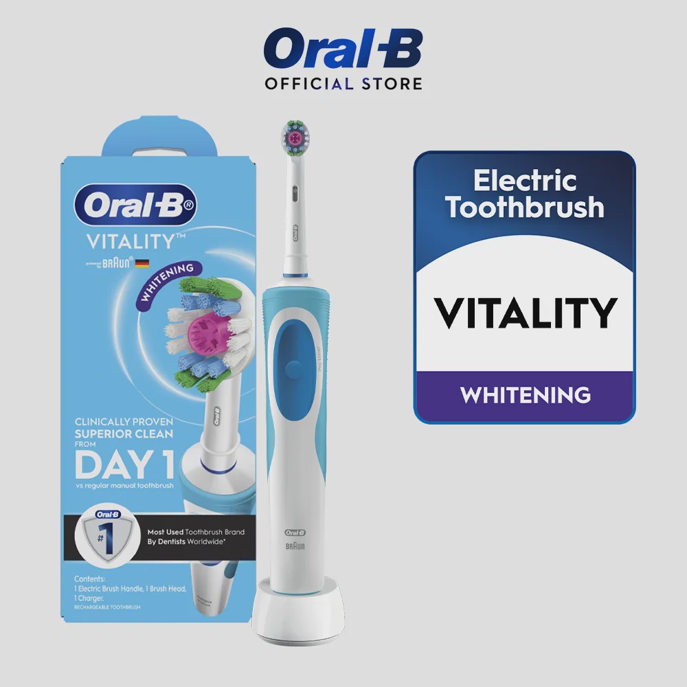 مسواک برقی شارژی اورال بی Vitality Everyday Clean؛ پاکسازی روزانه Oral-B
