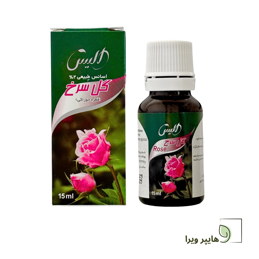 قطره گل سرخ الیس آرام بخش طبیعی و ضد استرس