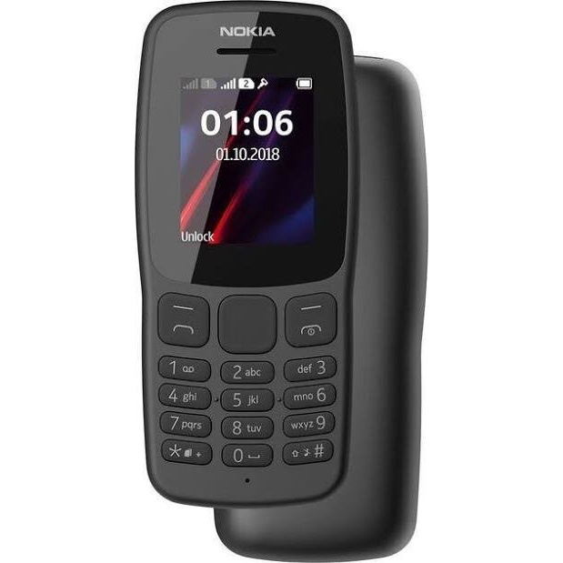 گوشی ساده نوکیا مدل Nokia 106 (با کد انتقال مالکیت) (گارانتی شرکتی) - ویتنام - black-مشکی