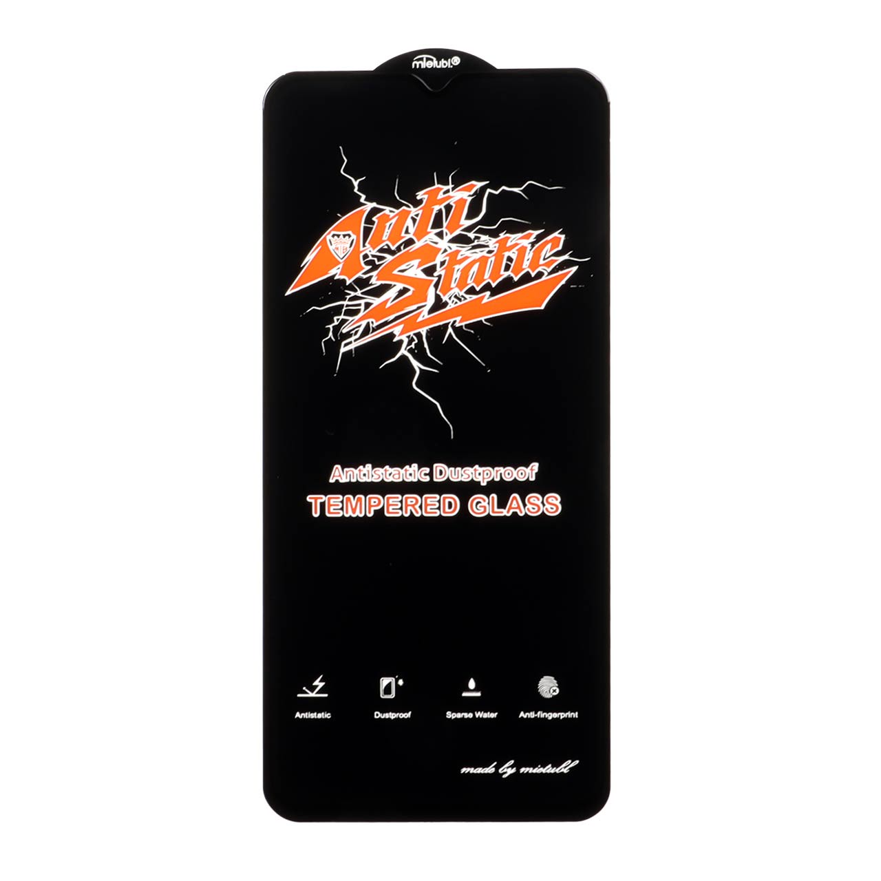 گلس محافظ صفحه نمایش اورجینال میتوبل شیشه ای آنتی استاتیک Full Cover Anti Static Mietubl مدل Samsung Galaxy A12 A02 A...