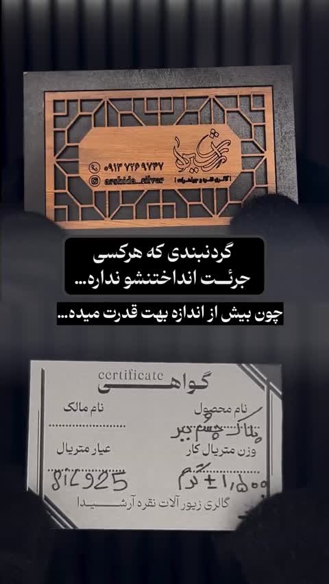 پلاک نقره مردانه با سنگ چشم ببر