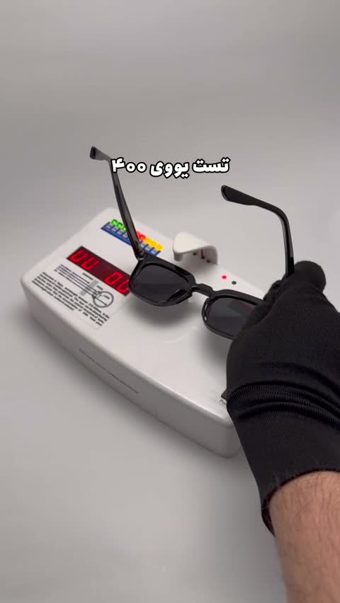 عینک آفتابی پلاریزه دولچه گابانا DOLCE GABBANA دسته سیم کشی شده لولا فنر مشکی کد 7707 (ارسال رایگان)