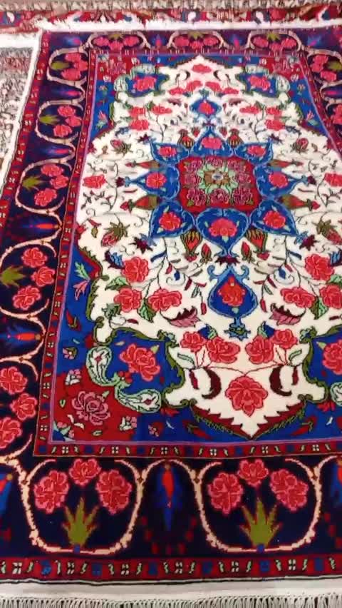 فرش دستباف بیجار گل فرنگ نو و آکبند 