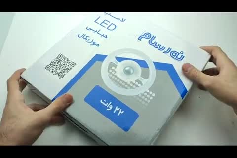 اسپیکر سقفی بلوتوثی E27 با نورپردازی LED و رقص نور 7 رنگ-خرید از اسپیکر وان تخصصی ترین فروشگاه اسپیکر ایران