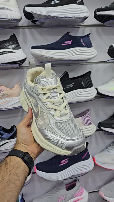 نایک وی فایو کی NIKE V5K سیلور طوسی