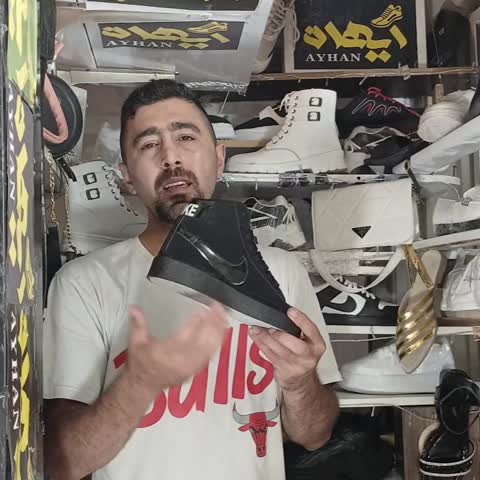 کتونی زنانه ساقدار نایک nike کد 311
