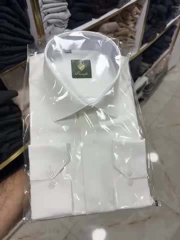 پیراهن دوشین پارچه وارداتی رنگ سفید استخانی
