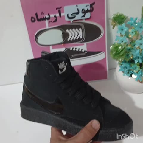کتونی دخترانه پسرانه زنانه ساقدار نایک nike کد 311
