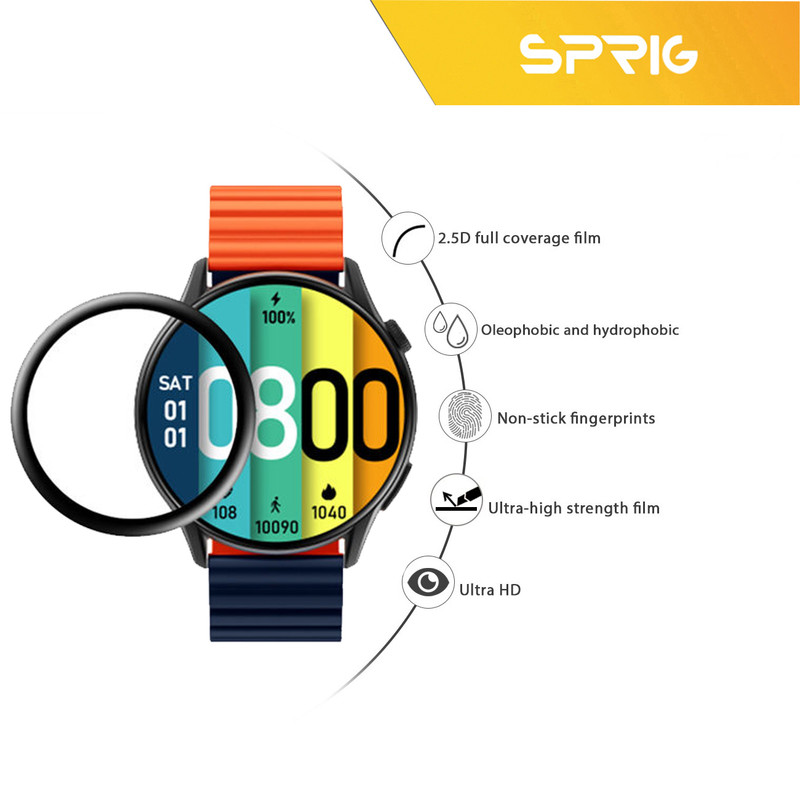 محافظ صفحه نمایش نانو اسپریگ مدل SPG مناسب برای ساعت هوشمند شیائومی Mi Watch بسته سه عددی - با بهترین کیفیت