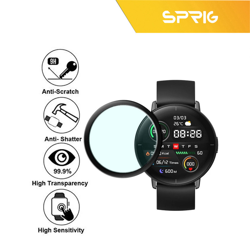محافظ صفحه نمایش نانو اسپریگ مدل SPG مناسب برای ساعت هوشمند شیائومی Mi Watch بسته سه عددی - با بهترین کیفیت